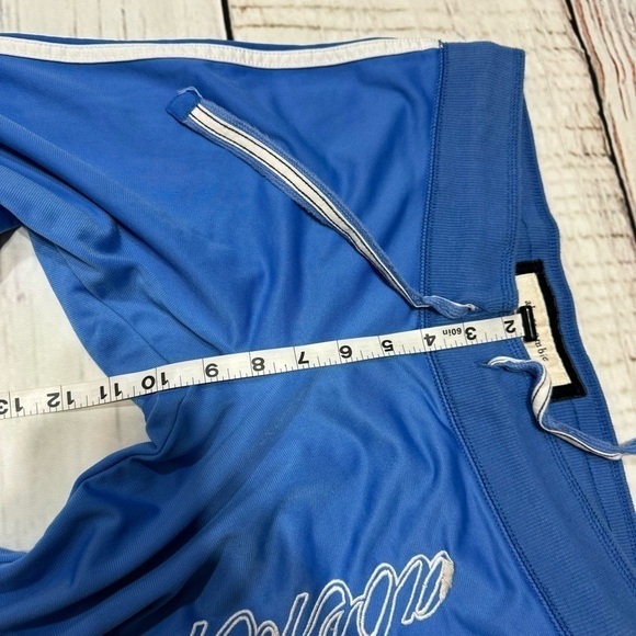 Abercrombie kids blue track pants 2 stripes on sides size XL Vintage Y2K EUC - Picture 11 of 11